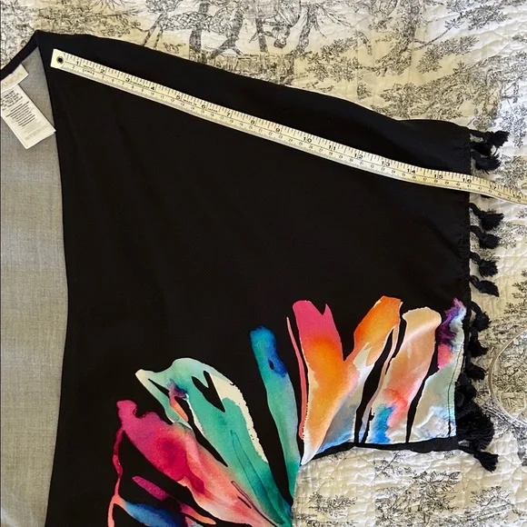 La Blanca Vibrant Floral Swim Coverup - Picture 7 of 11